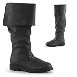 Herren-Westernstiefel, mittelalterliche Piratenstiefel,...