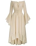 SCARLET DARKNESS Steampunk Wikinger Kostüm Damen Halloween...