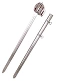 Battle-Merchant Schottisches Breitschwert mit Stahlscheide |...