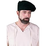 Burgschneider - Barett Harald - Schwarz (59 cm, für Damen &...