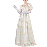 CR ROLECOS Regency Kleid Empire Kleider Prinzessin Kleid Damen...