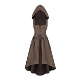 CR ROLECOS Damen Renaissance Kleid Korsett Gothic Piraten Kostüm...