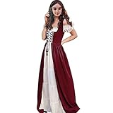 Aibaowedding Renaissance Kleid Damen Mittelalter Kleid...