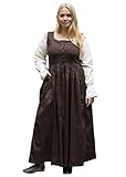 Battle-Merchant ärmelloses Mittelalter Kleid Lene für Damen |...