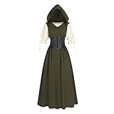 CR ROLECOS Renaissance Kleid Damen Mittelalter Vintage...