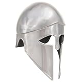vidaXL Griechischer Krieger Helm Antik Replik für LARP Cosplay...
