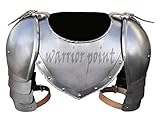 warrior point Mittelalter Eisen Gorget Spaulders Arm Schulterset...