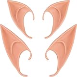 Keyoung 2 Paar Weiche Elfenohren Latex Elfenohren für Kinder und...