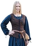 Battle-Merchant Mittelalter Korsage Tilda | Trachtenweste mit...