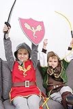 corimori – Ritter Ilex Kostüm mit Schwert und Schild,...