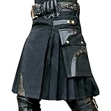 Herren Mode Schottischer Rock Neue Männer Traditioneller Kilt...