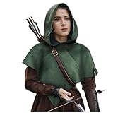 keland Halloween Mittelalter Gugel Kapuze Einzeln Cowl Hood...