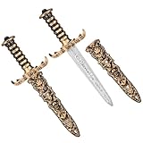 Harrycle 2 Stück Halloween Schwerter Piratensäbel Requisite...