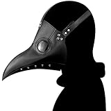 Ulalaza Pest doktor Maske pu Leder Lange Nase Vogel schnabel...
