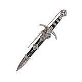 Budoten Dolch Robin Hood mit Scheide, Legierter Stahl, 48 cm,...