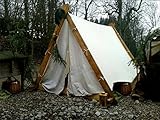 Wikingerzelt Reenactment Keilzelt Mittelalter Wikinger Zelt LARP...