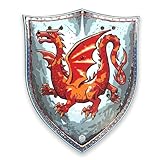 Liontouch Bernstein Drachen-Ritterschild | Mittelalterliches...