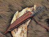 Generisch Mittelalter Messer mit Esspfriem + Scheide; Wikinger;...