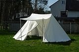 Mittelalterzelt Sachsenzelt Ritterzelt 4 x 6 m