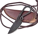 Mittelalter Messer Handgeschmiedet Wikinger 1095 Karbonstahl...