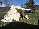 Zelte-Max Mittelalterliches Saxon - Tent Doppelglockenzelt...